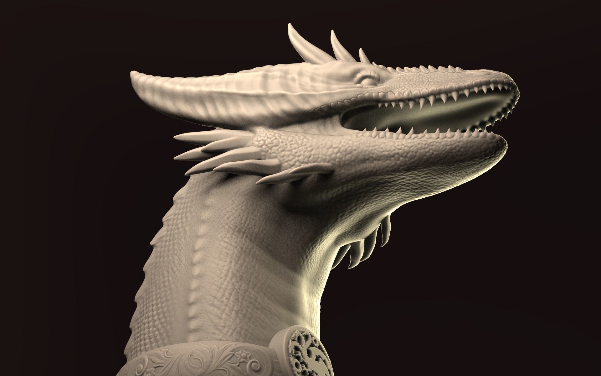 SUNFYRE - House of the dragon 3D print model 3D print model_6