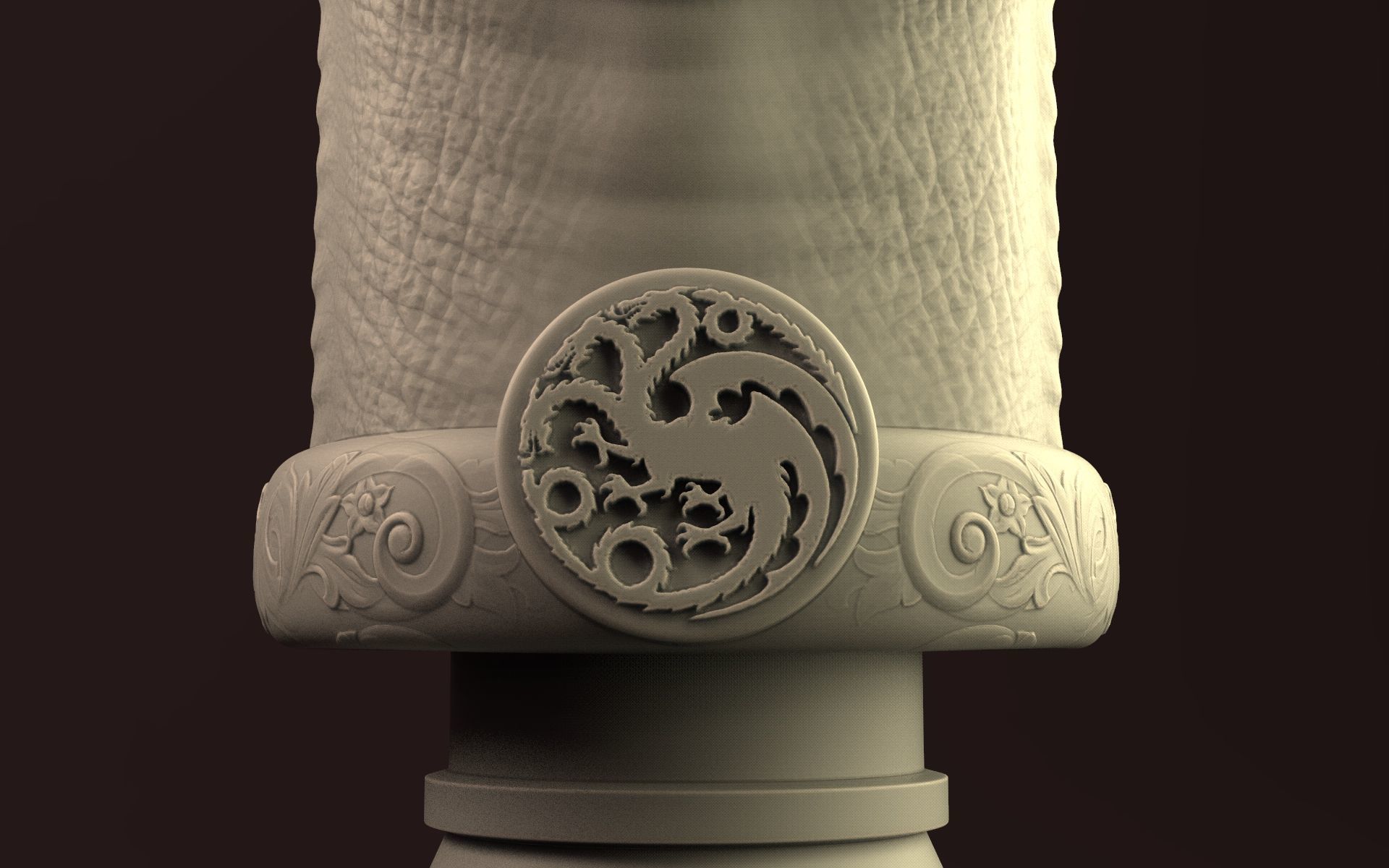 SUNFYRE - House of the dragon 3D print model 3D print model_7