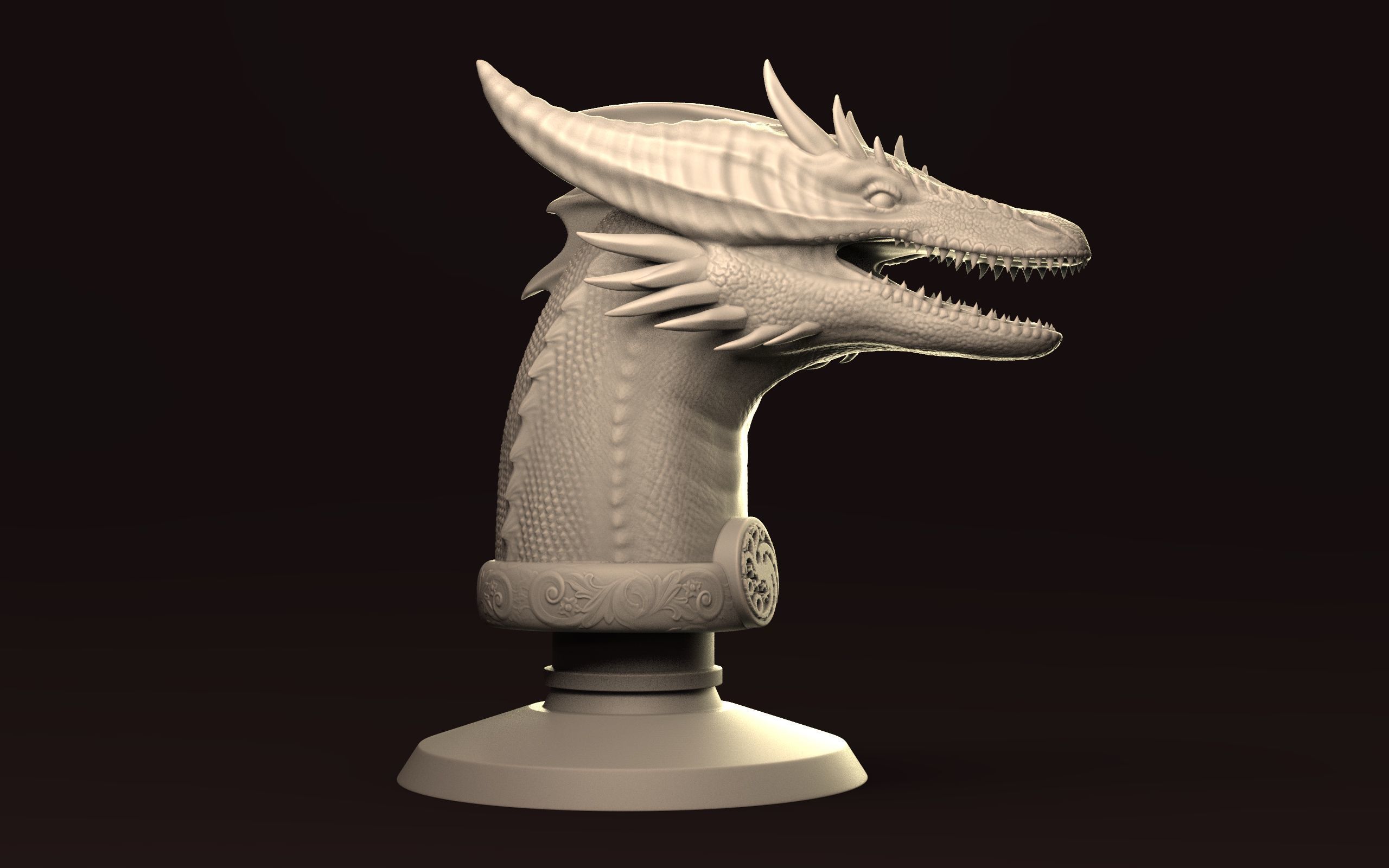 SUNFYRE - House of the dragon 3D print model 3D print model_3