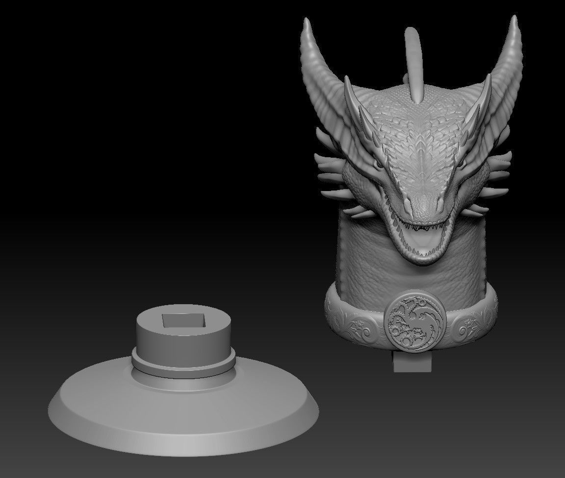 SUNFYRE - House of the dragon 3D print model 3D print model_15
