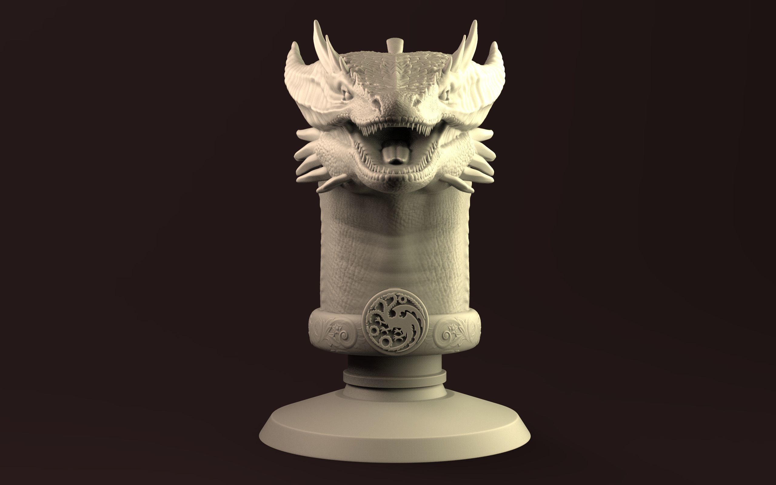 SUNFYRE - House of the dragon 3D print model 3D print model_4