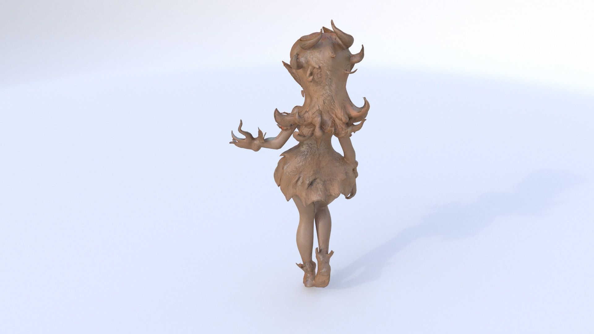Fiery Phoenix 3D model_4