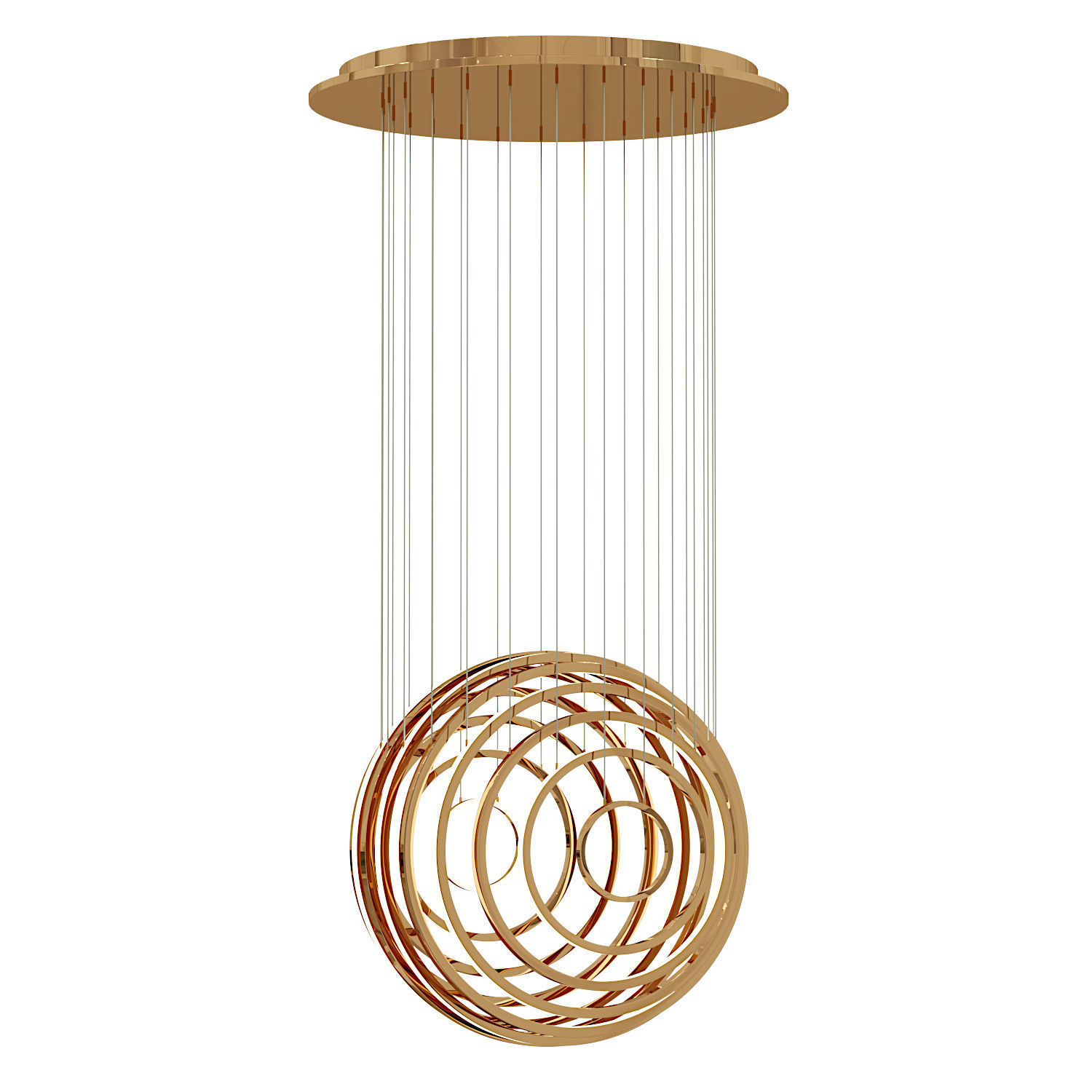 AERRONDO by Romatti chandelier 3D model_1