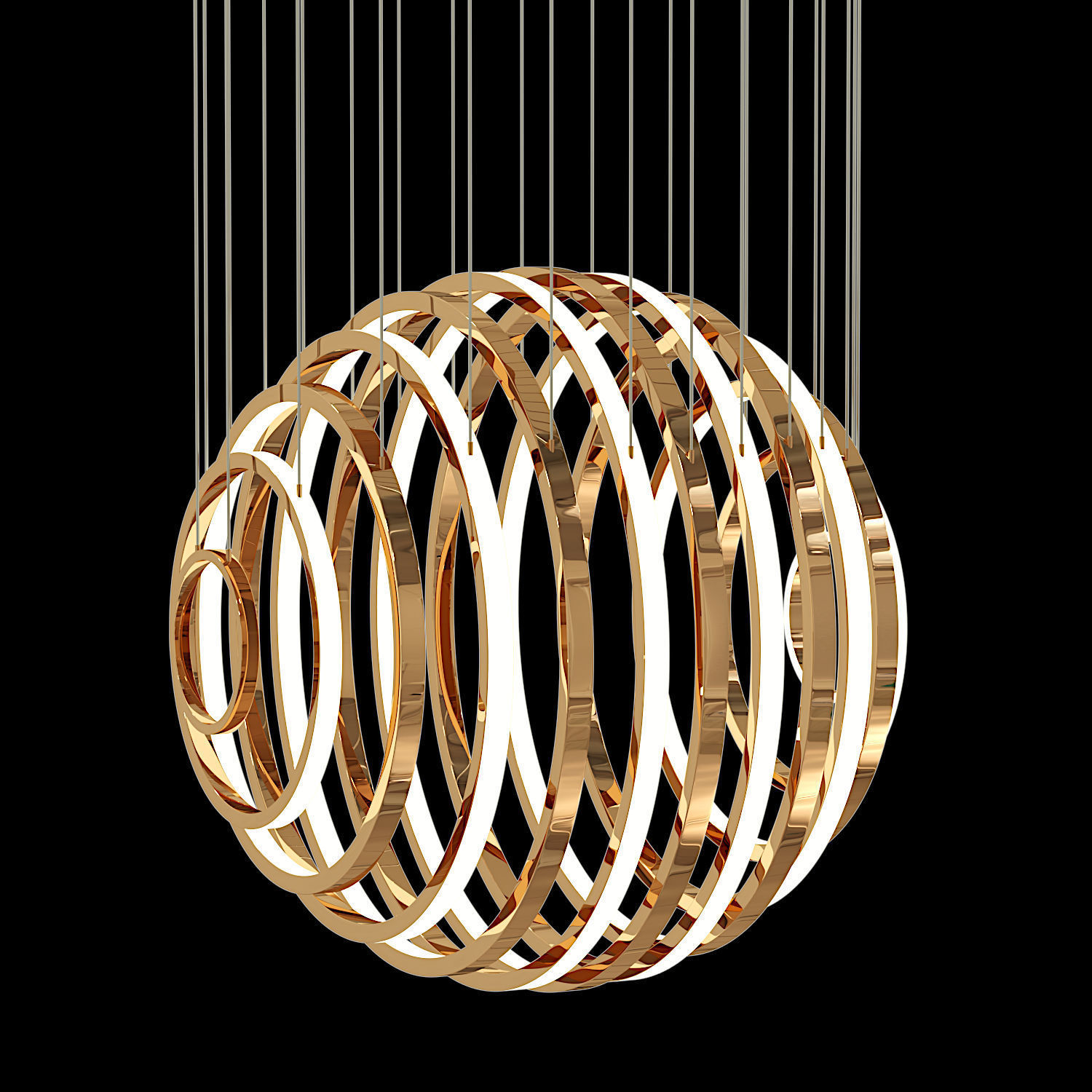AERRONDO by Romatti chandelier 3D model_3