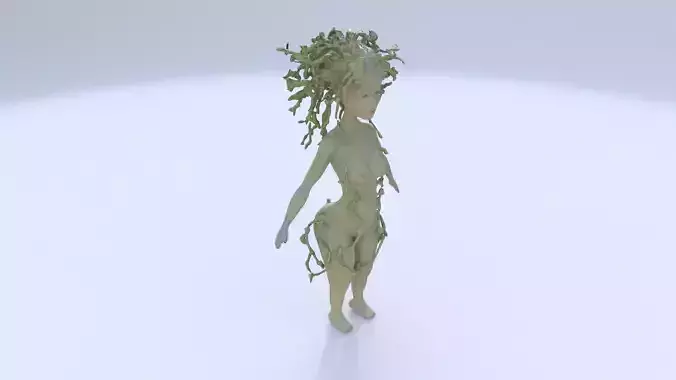 Forest woman