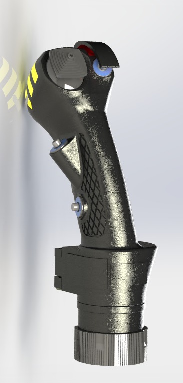 Mirage 3 or F1 stick for PC simulation or memorabilia  3D print model_8