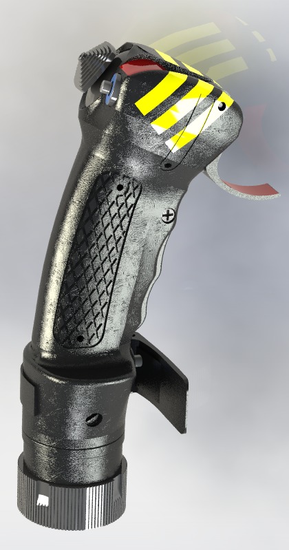 Mirage 3 or F1 stick for PC simulation or memorabilia  3D print model_10