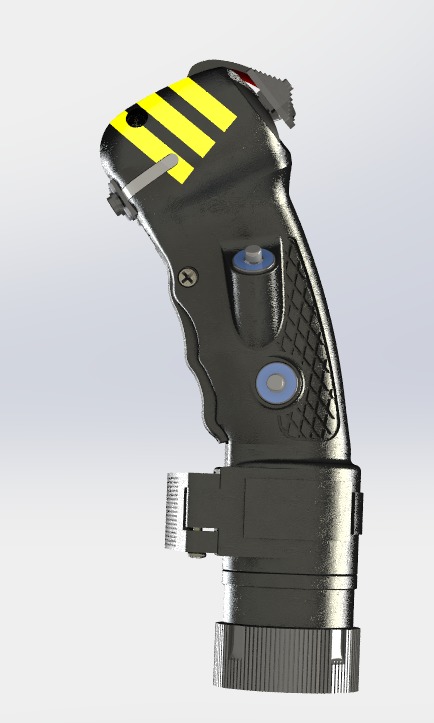 Mirage 3 or F1 stick for PC simulation or memorabilia  3D print model_7