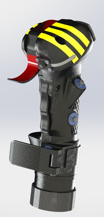 Mirage 3 or F1 stick for PC simulation or memorabilia  3D print model_11