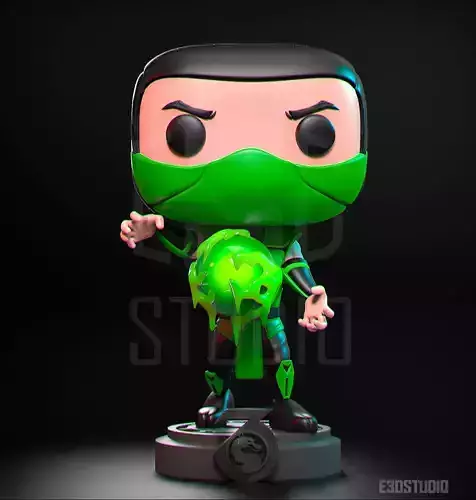 REPTILE - MORTAL KOMBAT 3 3D print model