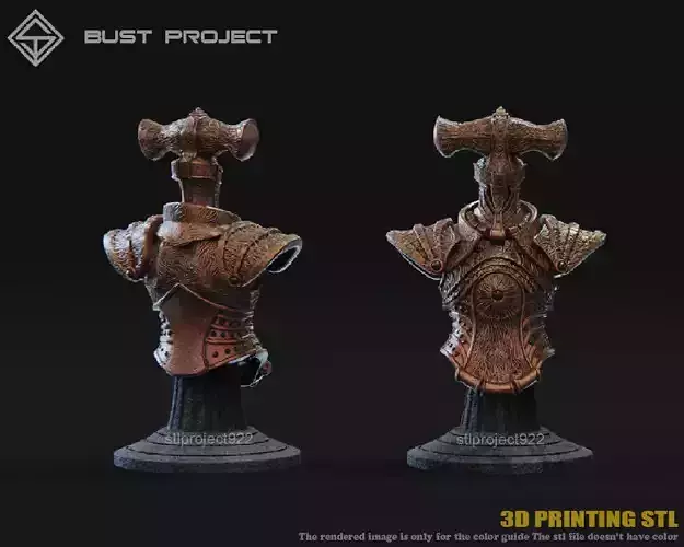 Devonia Crucible Knight Bust