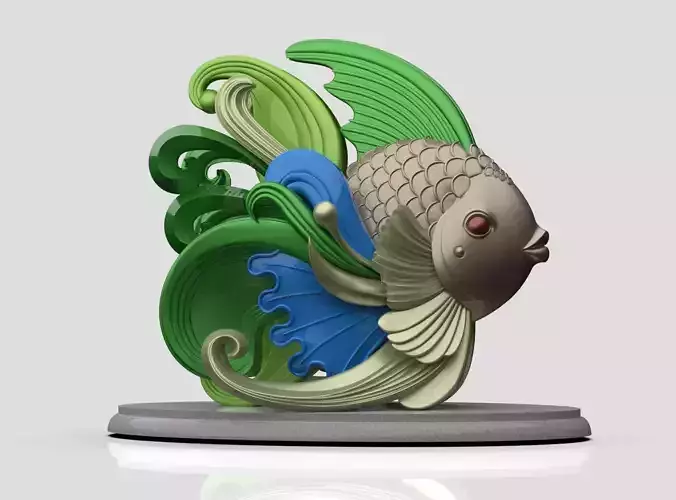 sculpture fish