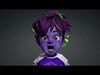 Cartoon Boy Character - Stylized Style Alien Cyberpunk Fantasy 3D model_1