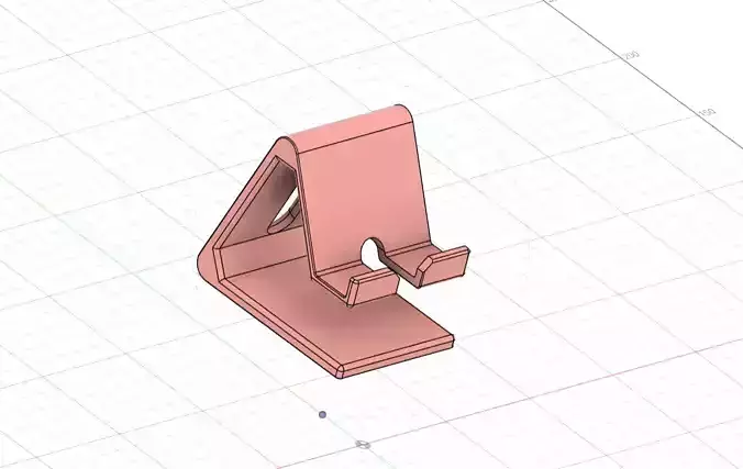 Smartphone Stand with Cable Slot