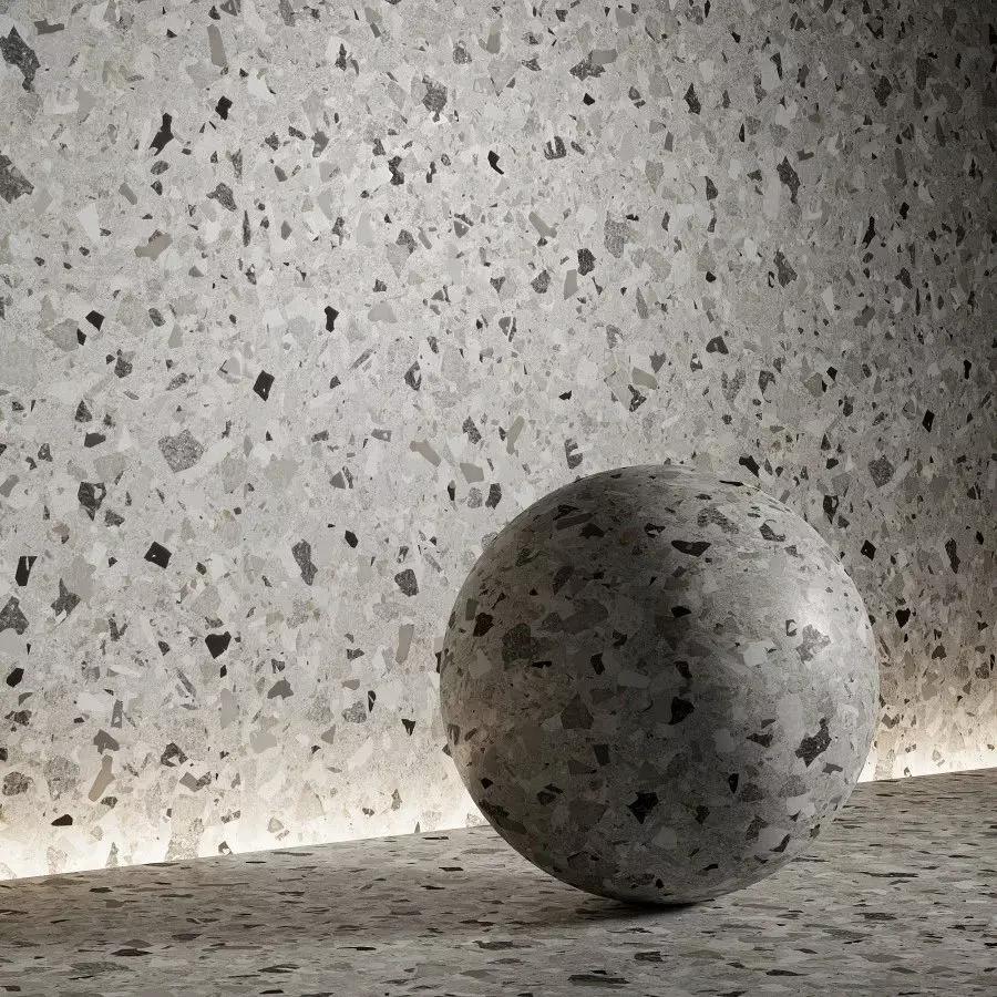 Next Color palette Terrazzo Material Pbr Seamless 3D model
