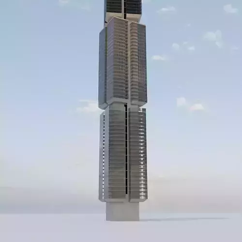Future building Tower 3D model