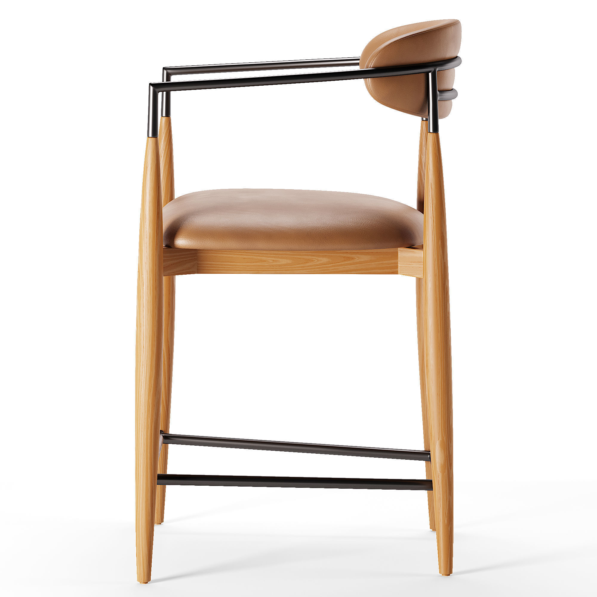 Jagger Stool 3D model_4