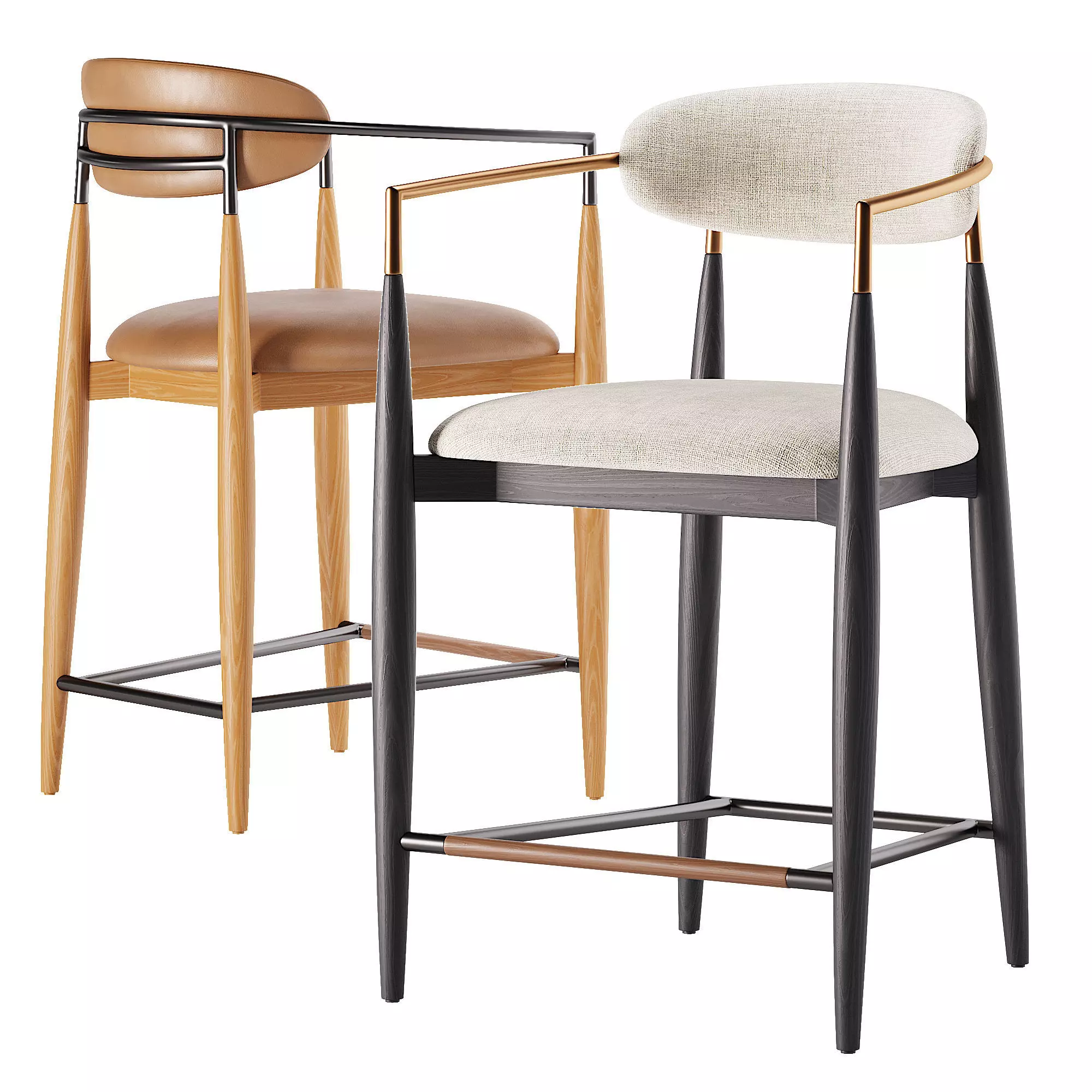 Jagger Stool 3D model_0