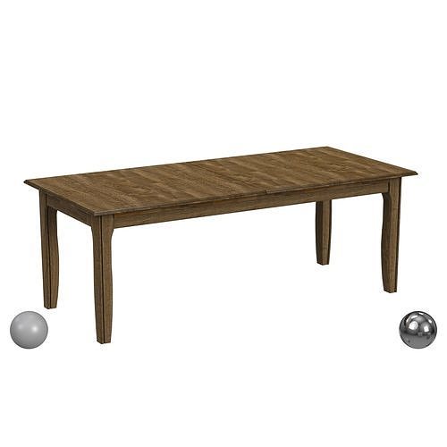 Leucadia Dining Versa Table No Leaf 3D model