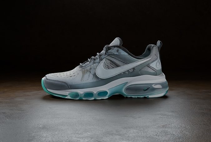 Nike sneakers concept Low-poly 3D model
