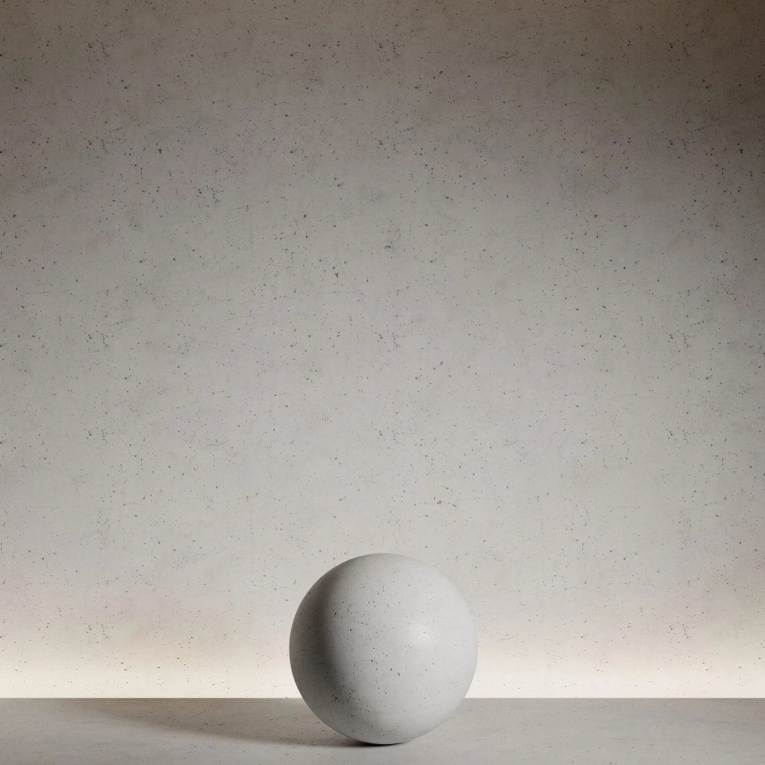 Concrete 3 Seamless Material Pbr 3D model_2