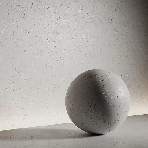 Concrete 3 Seamless Material Pbr 3D model