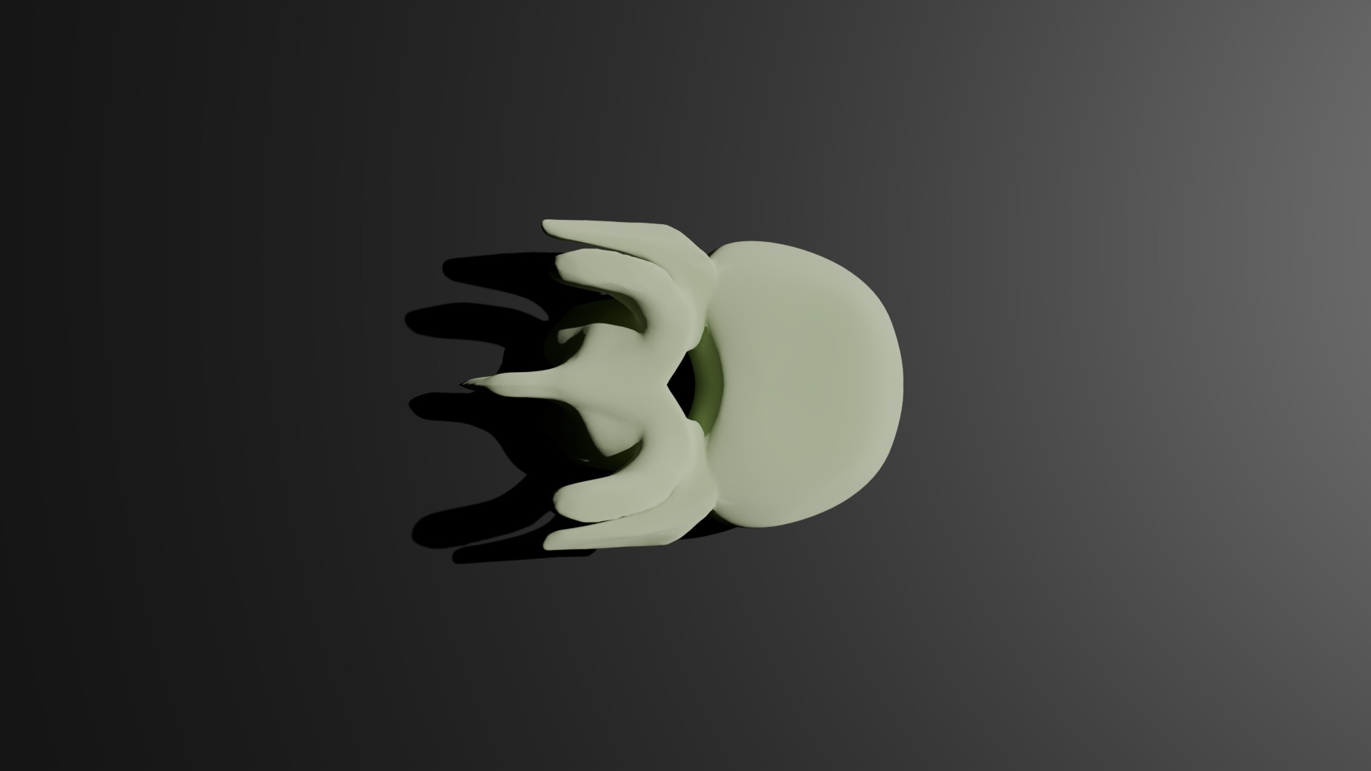 Lumbar vertebra 3D model_2