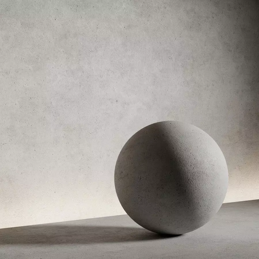 Concrete 4 Seamless Material Pbr 3D model_0