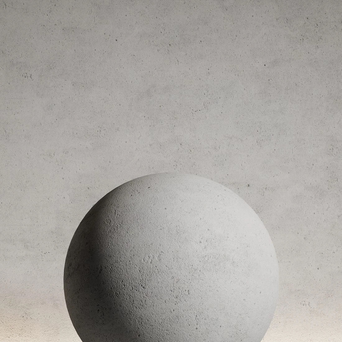 Concrete 4 Seamless Material Pbr 3D model_1