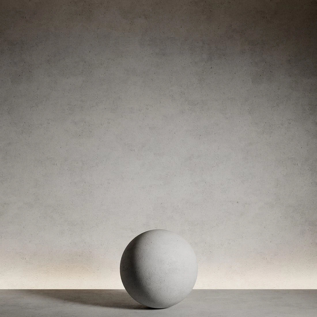 Concrete 4 Seamless Material Pbr 3D model_2