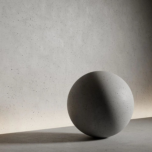 Concrete 5 Seamless Material Pbr 3D model