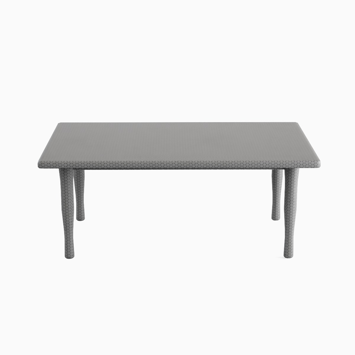 Plastic Table 05 Low-poly 3D model_2