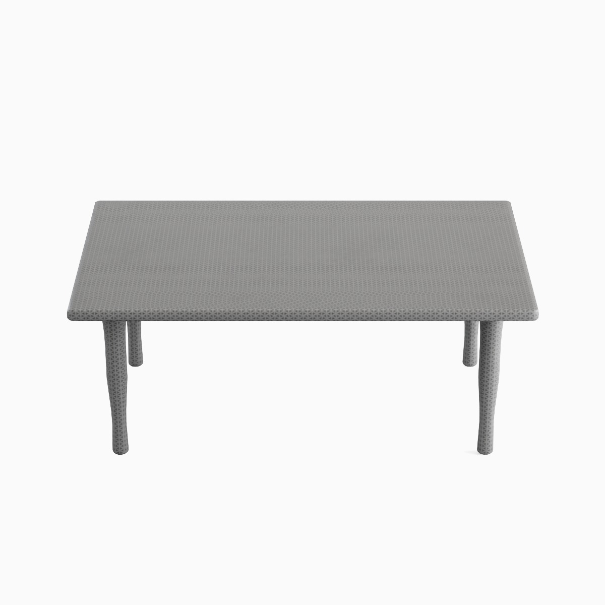 Plastic Table 05 Low-poly 3D model_4