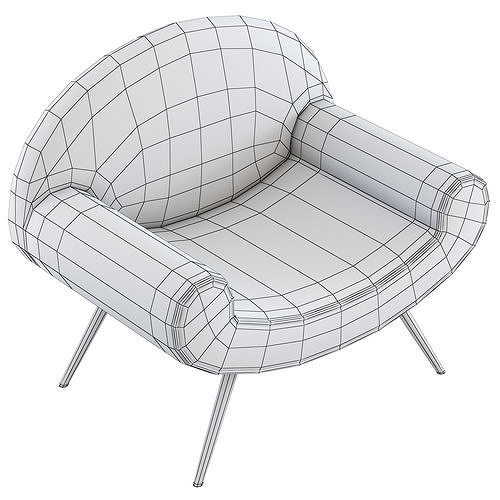 Eloise Chair 3D model 4
