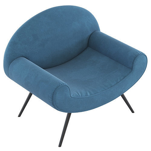 Eloise Chair 3D model 3
