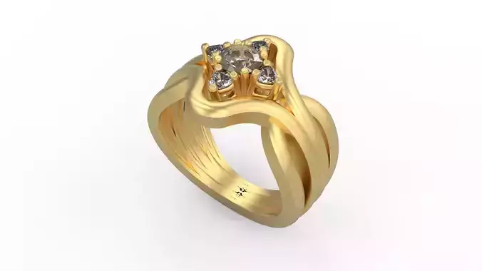 Woman Solitaire 1415