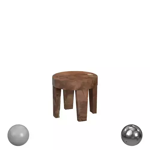 Kariba   Round Accent Table Natural