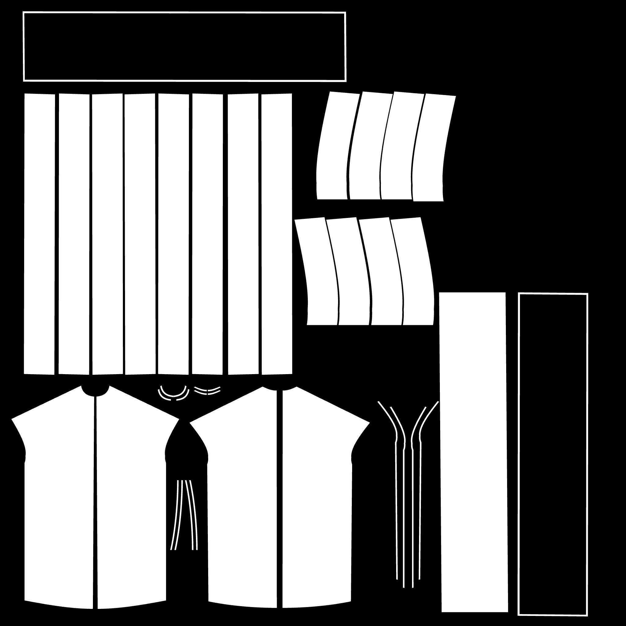 Abaya 05 with hijab Walk Cycle 3D model 3D model_13