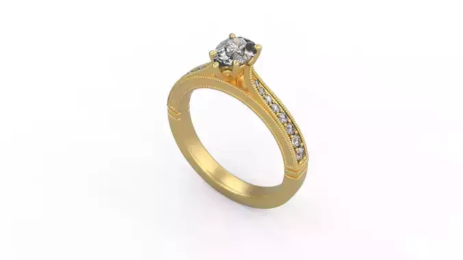 Woman Solitaire 1437