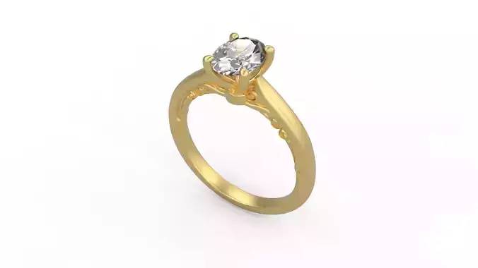 Woman Solitaire 1443