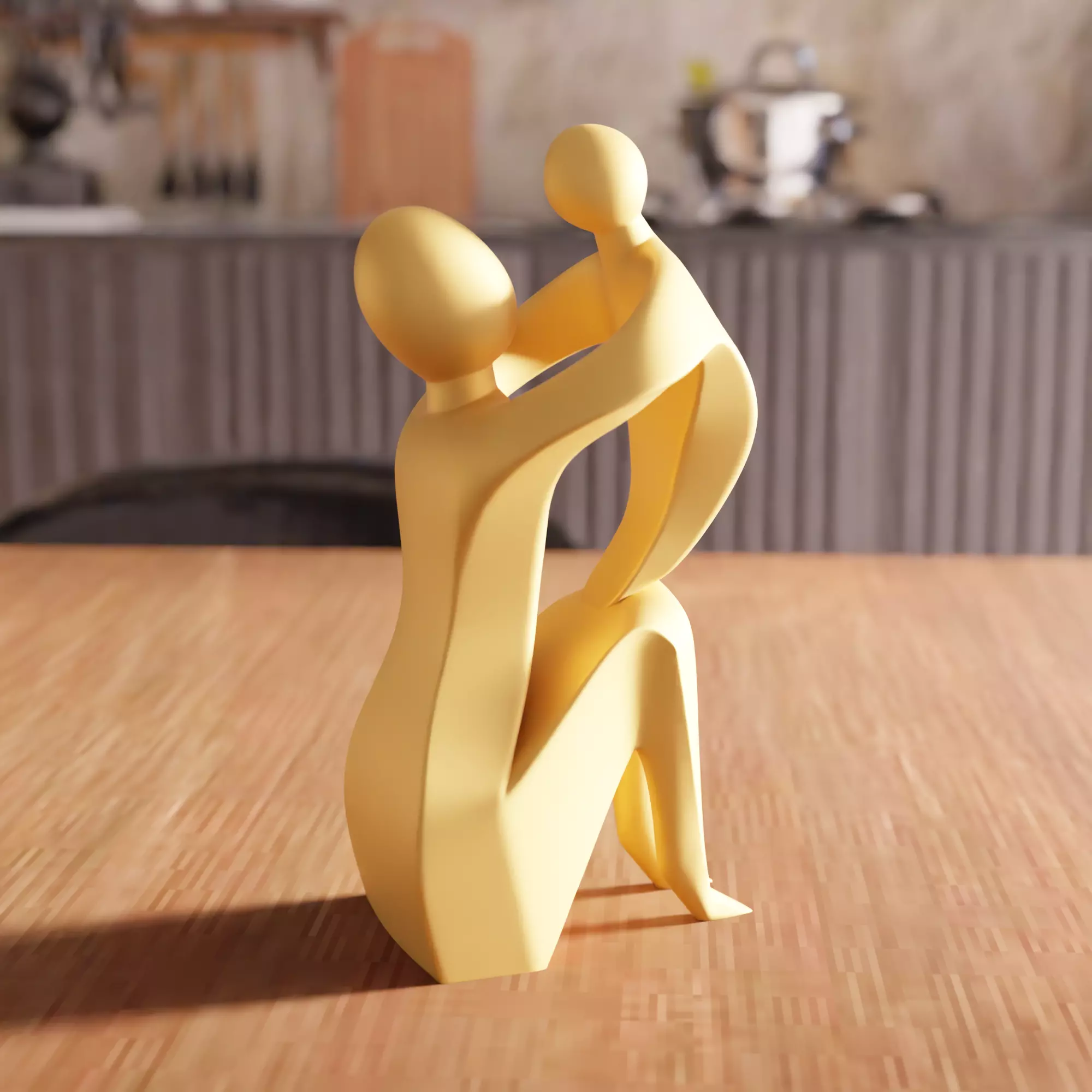 Mother and Child Decor STL File - 092 3D print model_0