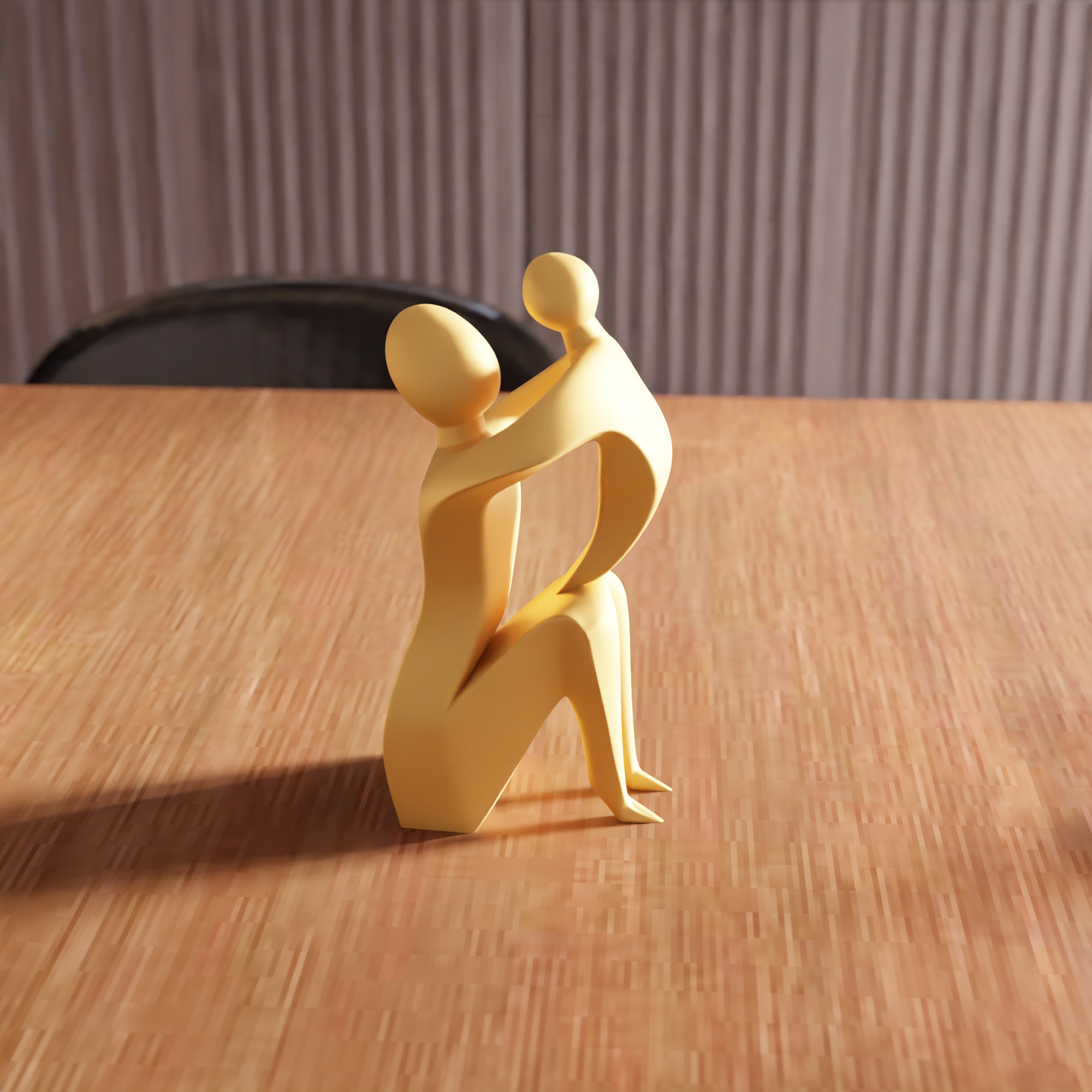 Mother and Child Decor STL File - 092 3D print model_1