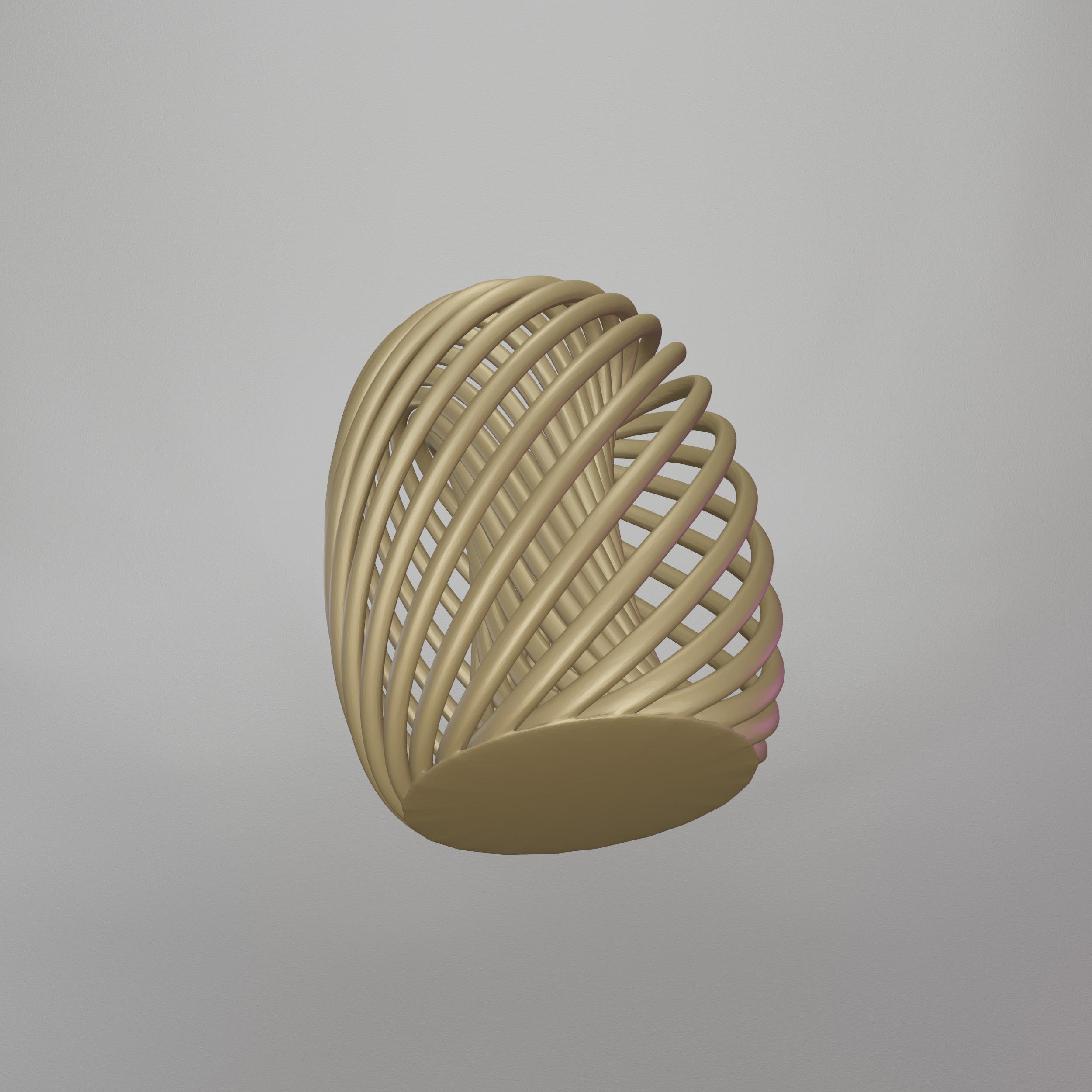 Helix Flower Vase STL File - 091 3D print model_13