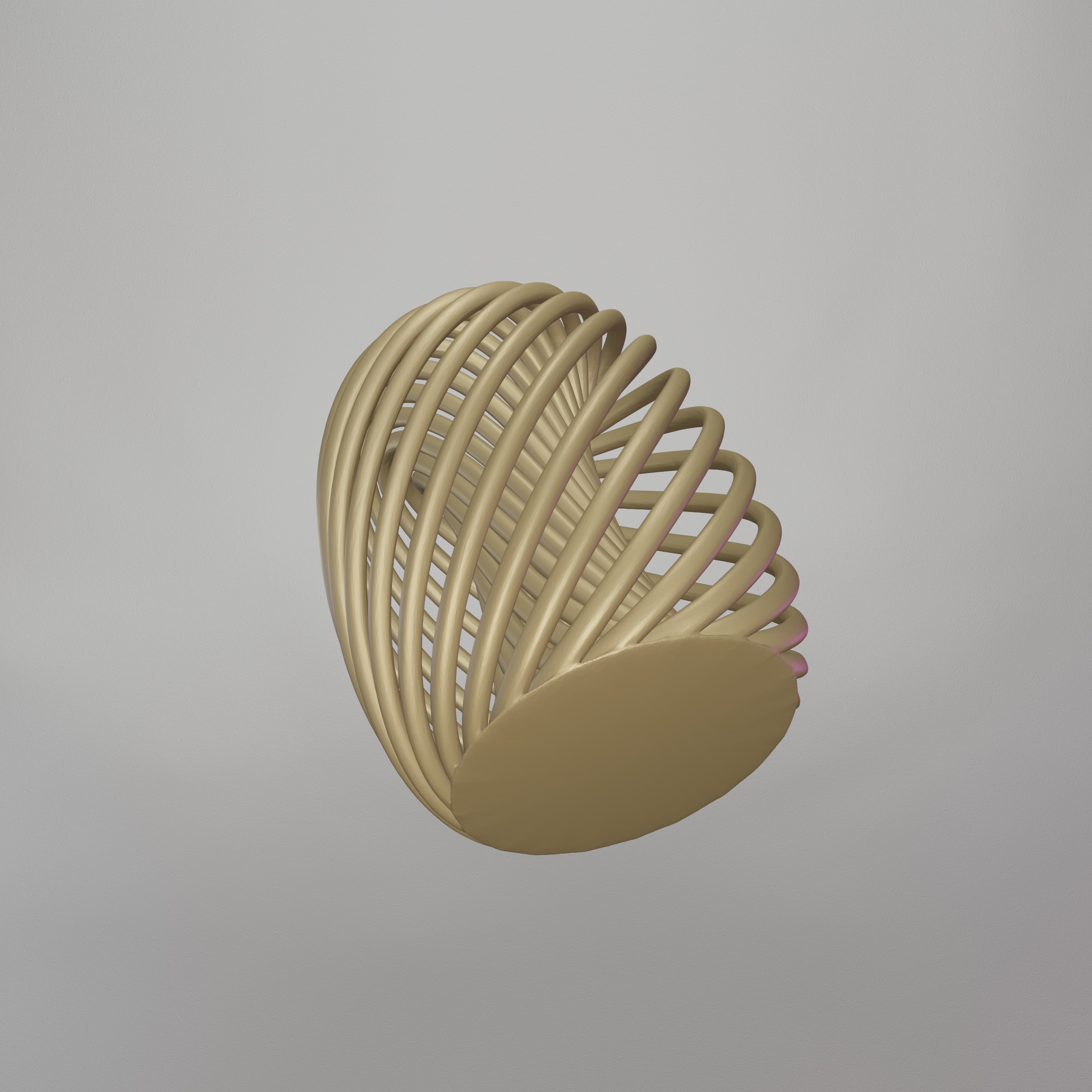 Helix Flower Vase STL File - 091 3D print model_14