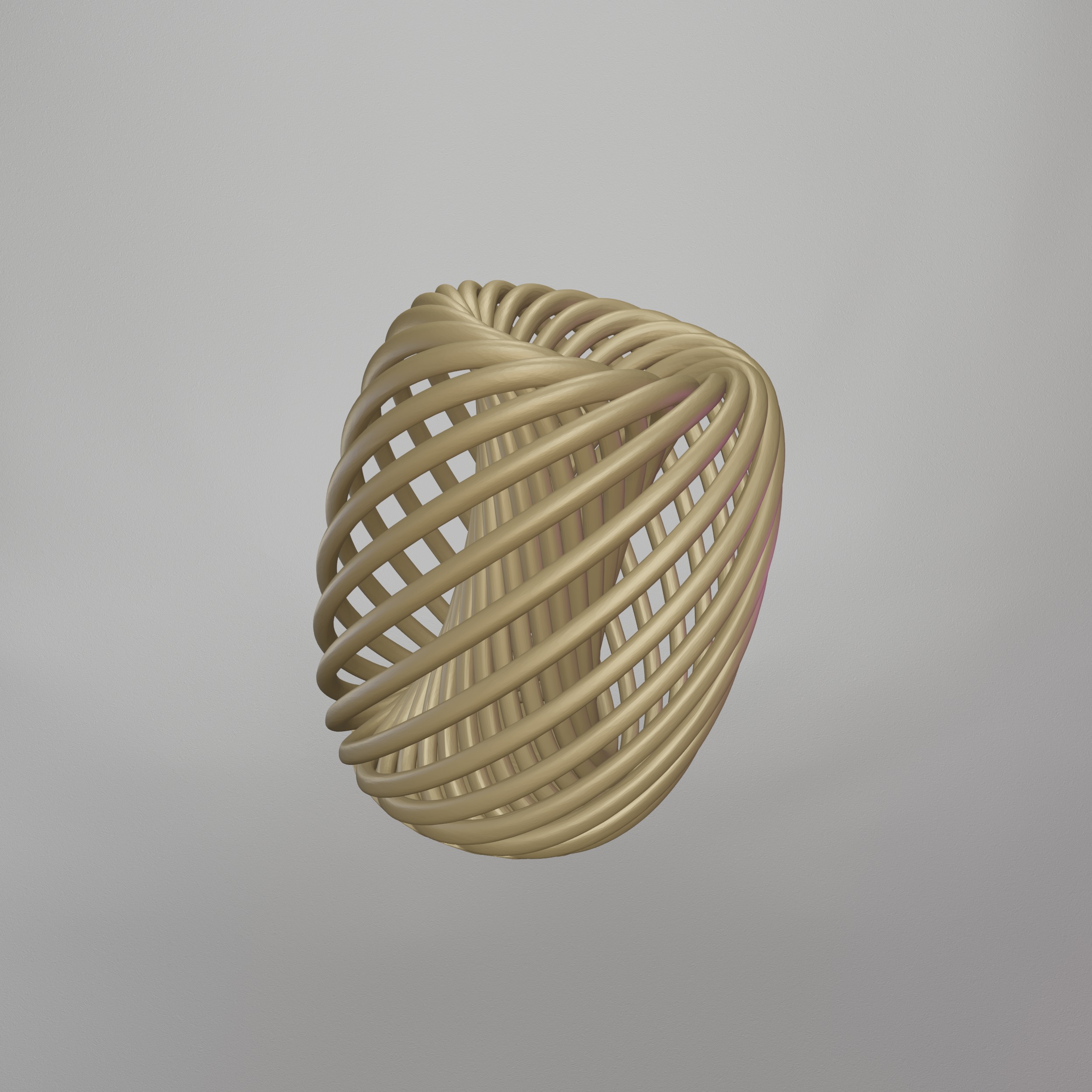 Helix Flower Vase STL File - 091 3D print model_16