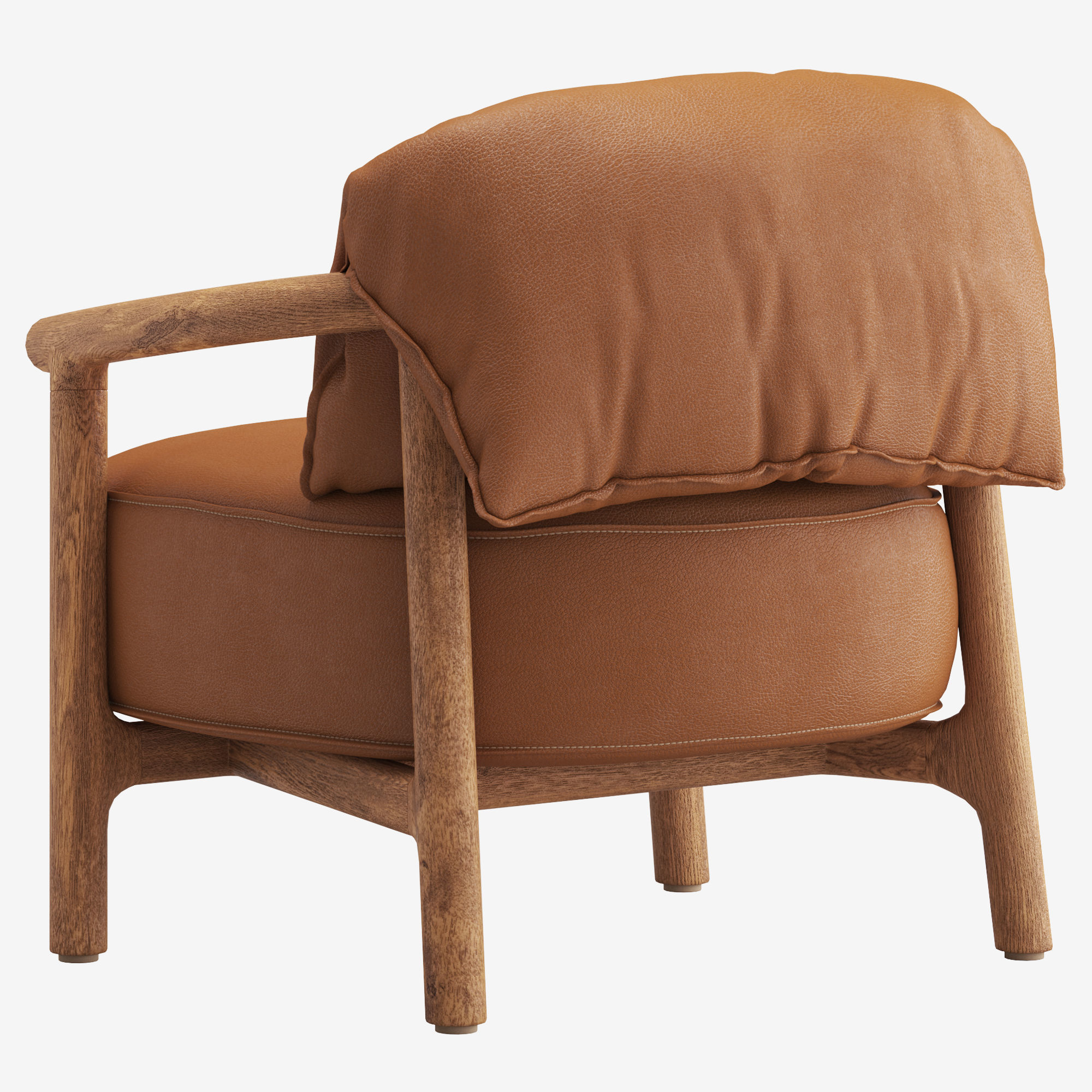 Marlene Armchair Design by Carlo Trevisani 3D model_1