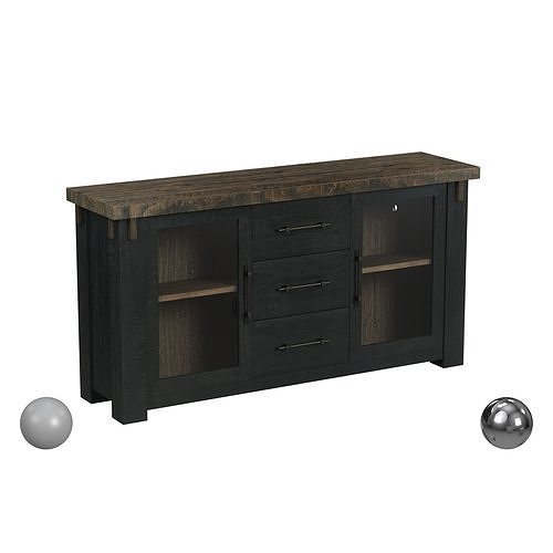 Duncan 3Dwr 2Dr SideboardBuffet 3D model