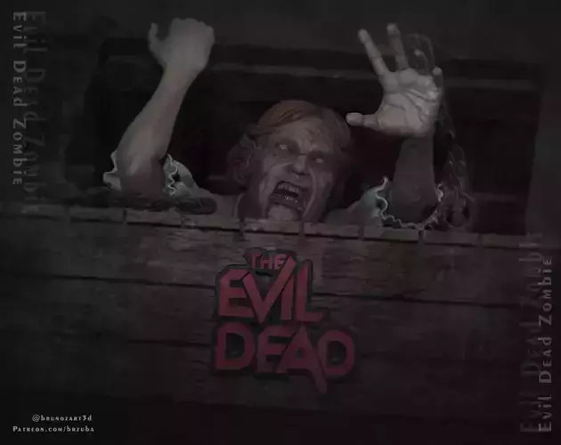 Evil Dead Zombie 3D print model