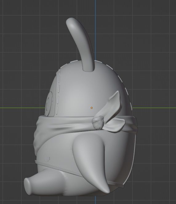 Bangboo zenless zone zero 3D print model_7