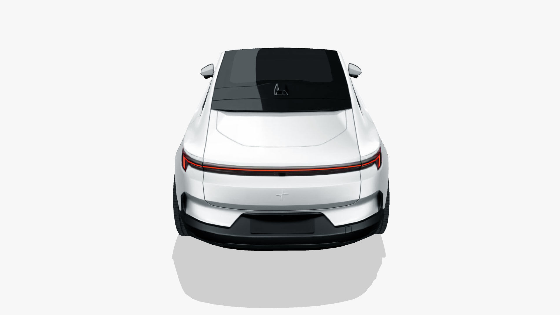 Polestar 4 2024 Low-poly 3D model_9